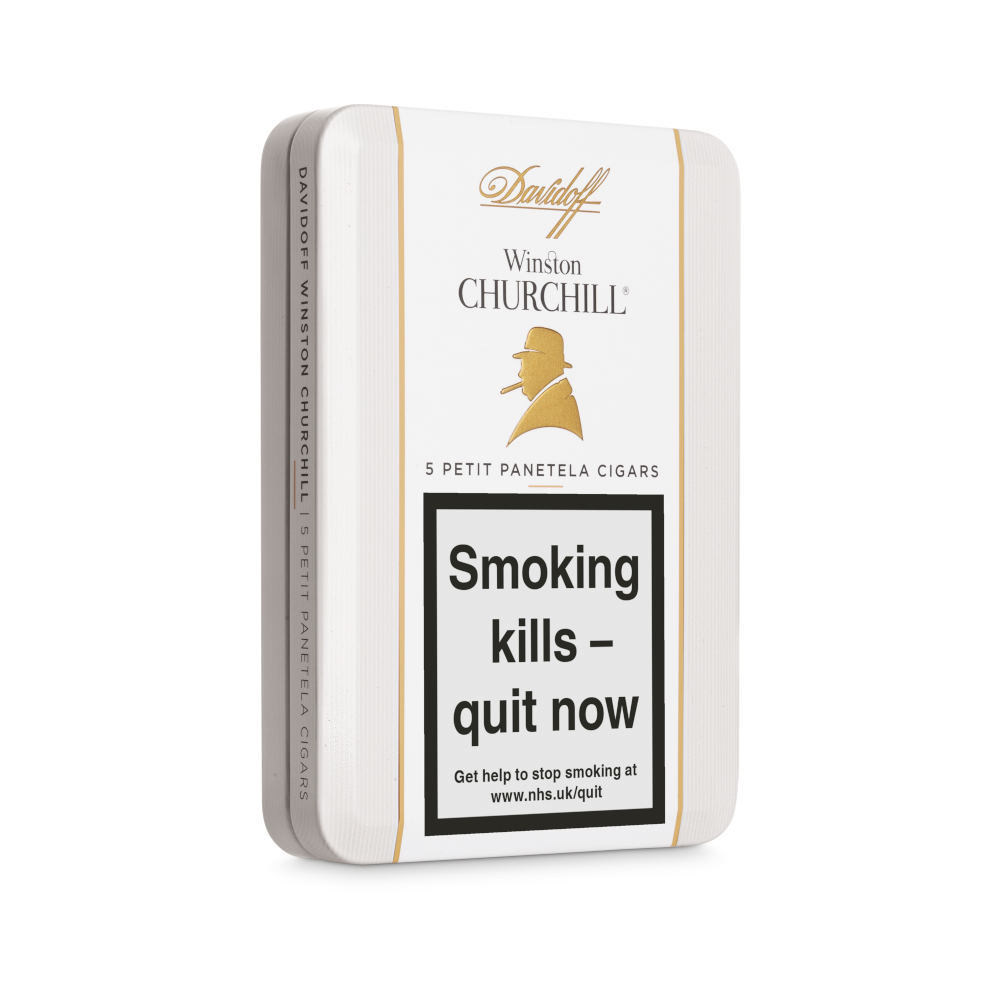 Davidoff Winston Churchill Petit Panetela Tin of 5