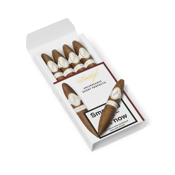 Davidoff Aniversario Short Perfecto, Davidoff Cigars, new world cigars, hand made cigars, pack of 4