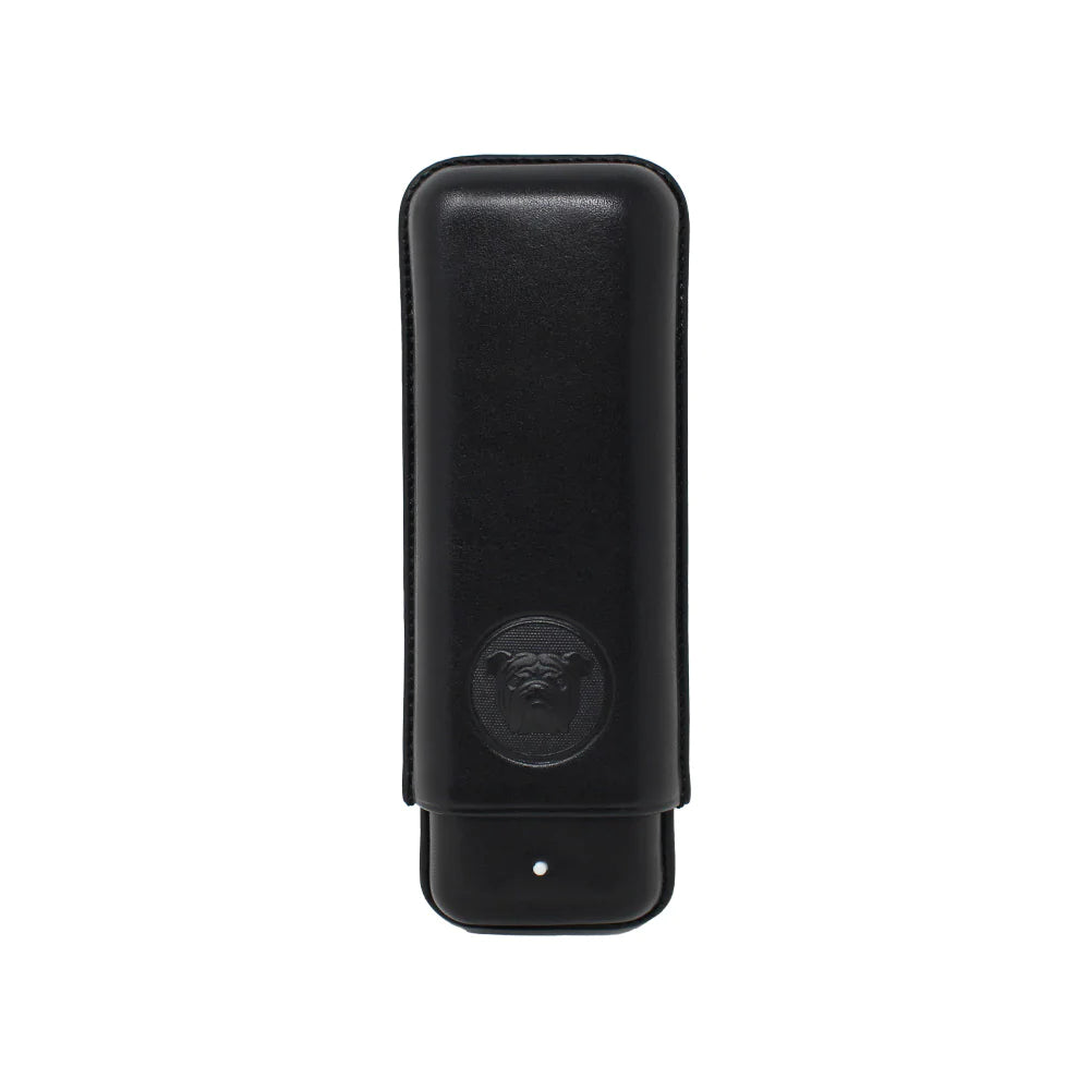 Alfred Dunhill Bulldog 2F Corona Black Cigar Case