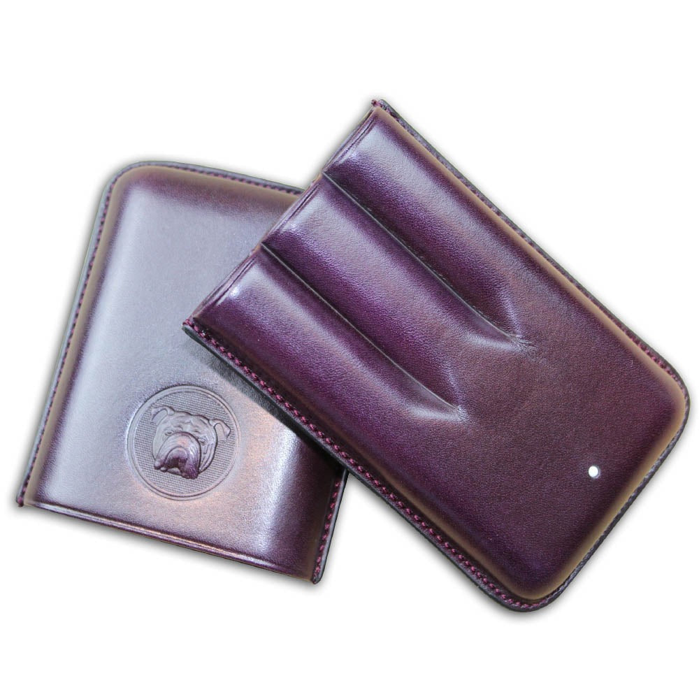Alfred Dunhill Bulldog 3F Robusto Purple Cigar Case
