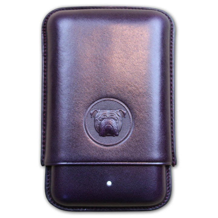 Alfred Dunhill Bulldog 3F Robusto Purple Cigar Case