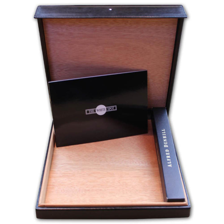 Dunhill White Spot Travel Humidor - Bulldog Purple (10 cigars)