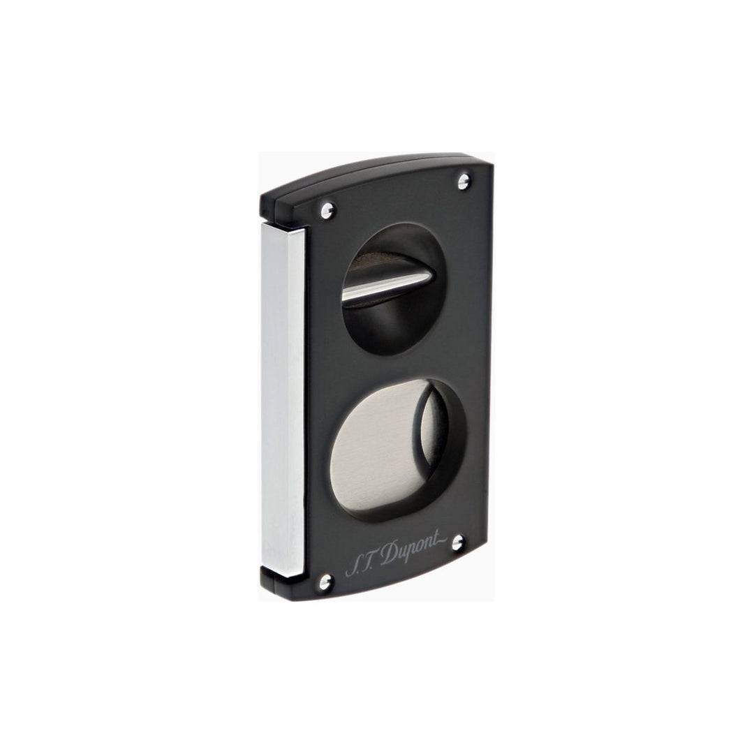 S.T Dupont Black Double Blade Cigar Cutter