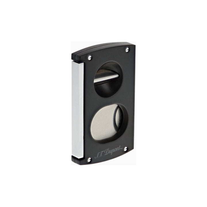 S.T Dupont Black Double Blade Cigar Cutter