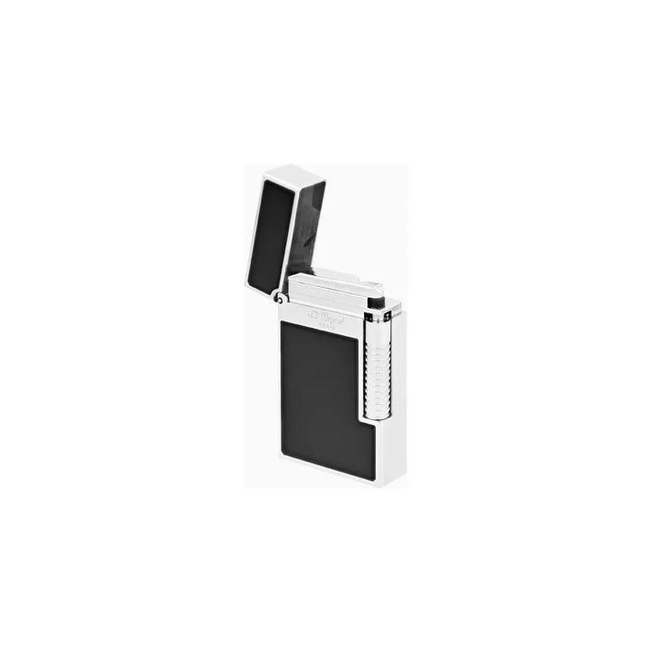 S.T Dupont Cigar Lighter Le New Grand Black Lacquer &amp; Palladium