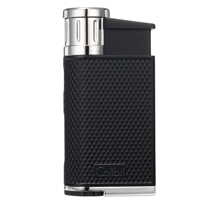 Colibri Evo Lighter Black &amp; Chrome, cigar lighter, cigar accessories