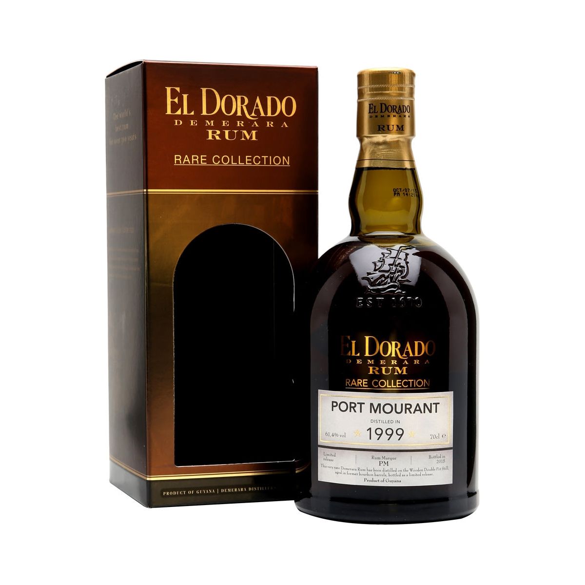 El Dorado Port Mourant 1999 15 Year Old Rare Collection, rum, fine spirits, premium drinks