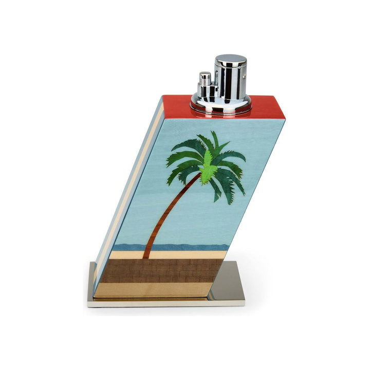 Elie Bleu Table Lighter "Casa Cubana" Sycamore, cigar accessories, cigar lighter 
