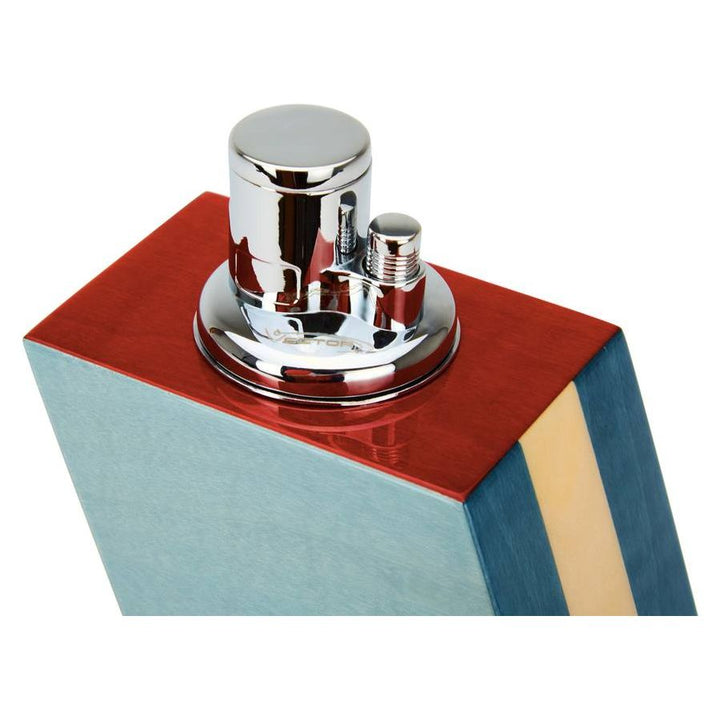 Elie Bleu Table Lighter "Casa Cubana" Sycamore, cigar accessories, cigar lighter 