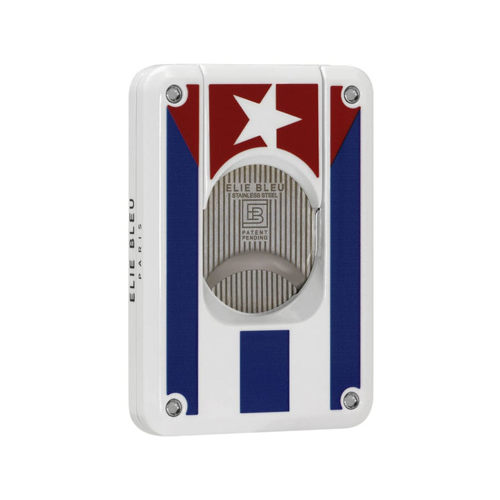 Elie Bleu Cigar Cutter "Cuban Flag"
