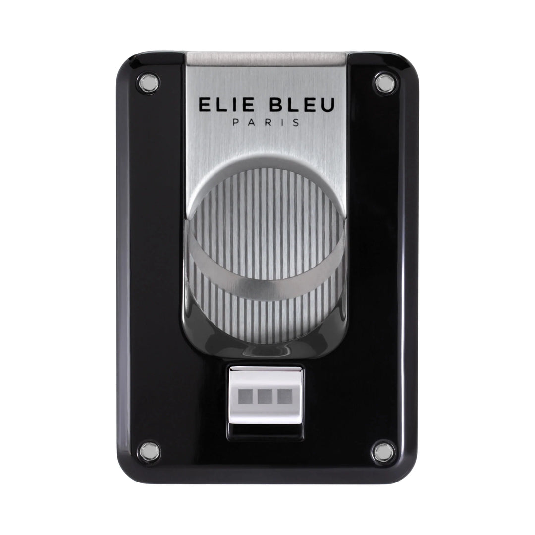 Elie Bleu Cigar Cutter Hi Gloss Black Lacquer