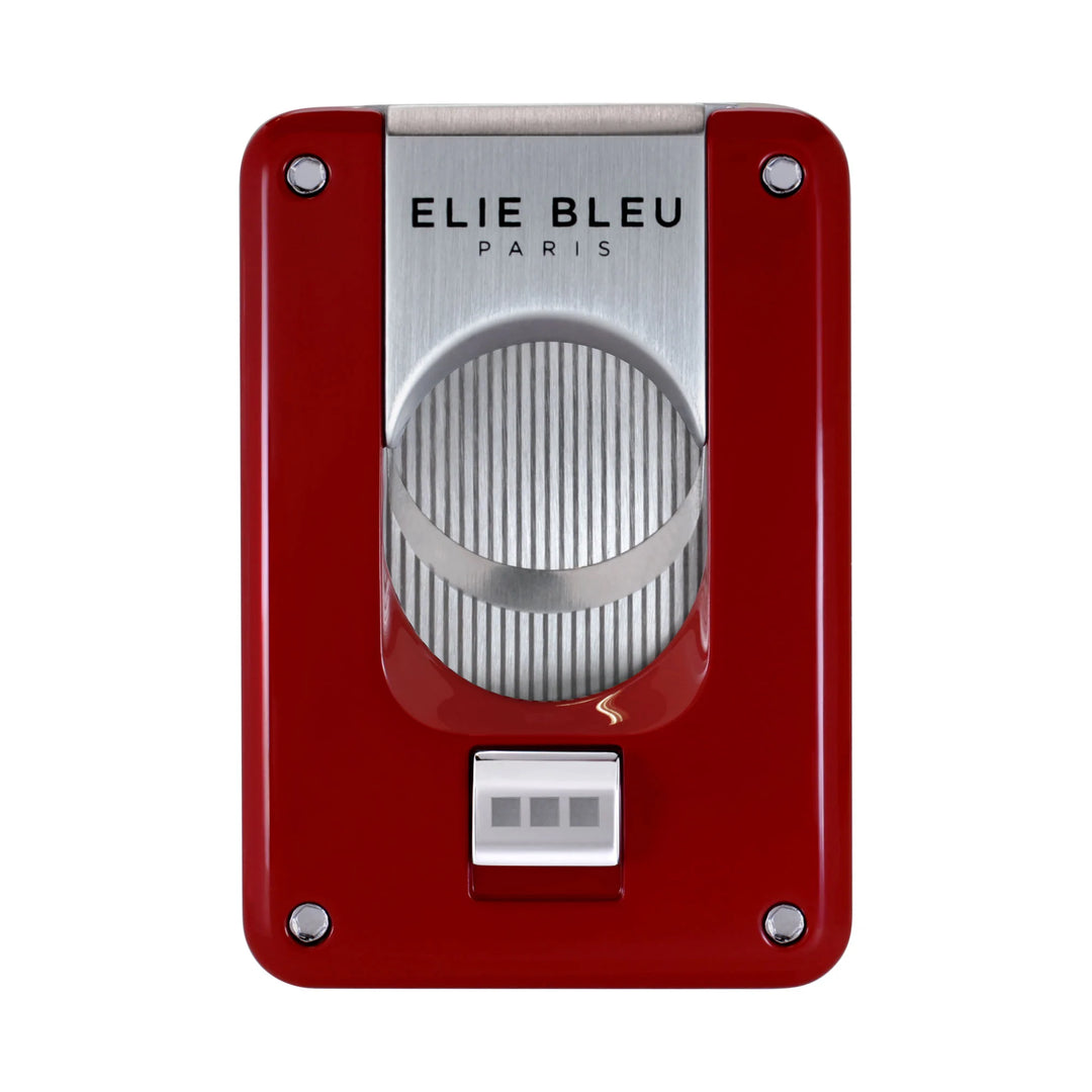 Elie Bleu Cigar Cutter Hi Gloss Red Lacquer