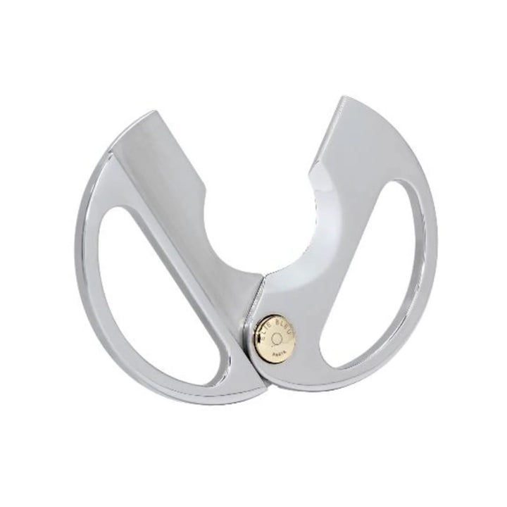 Elie Bleu Cigar Cutter Round Gold Pinstripe