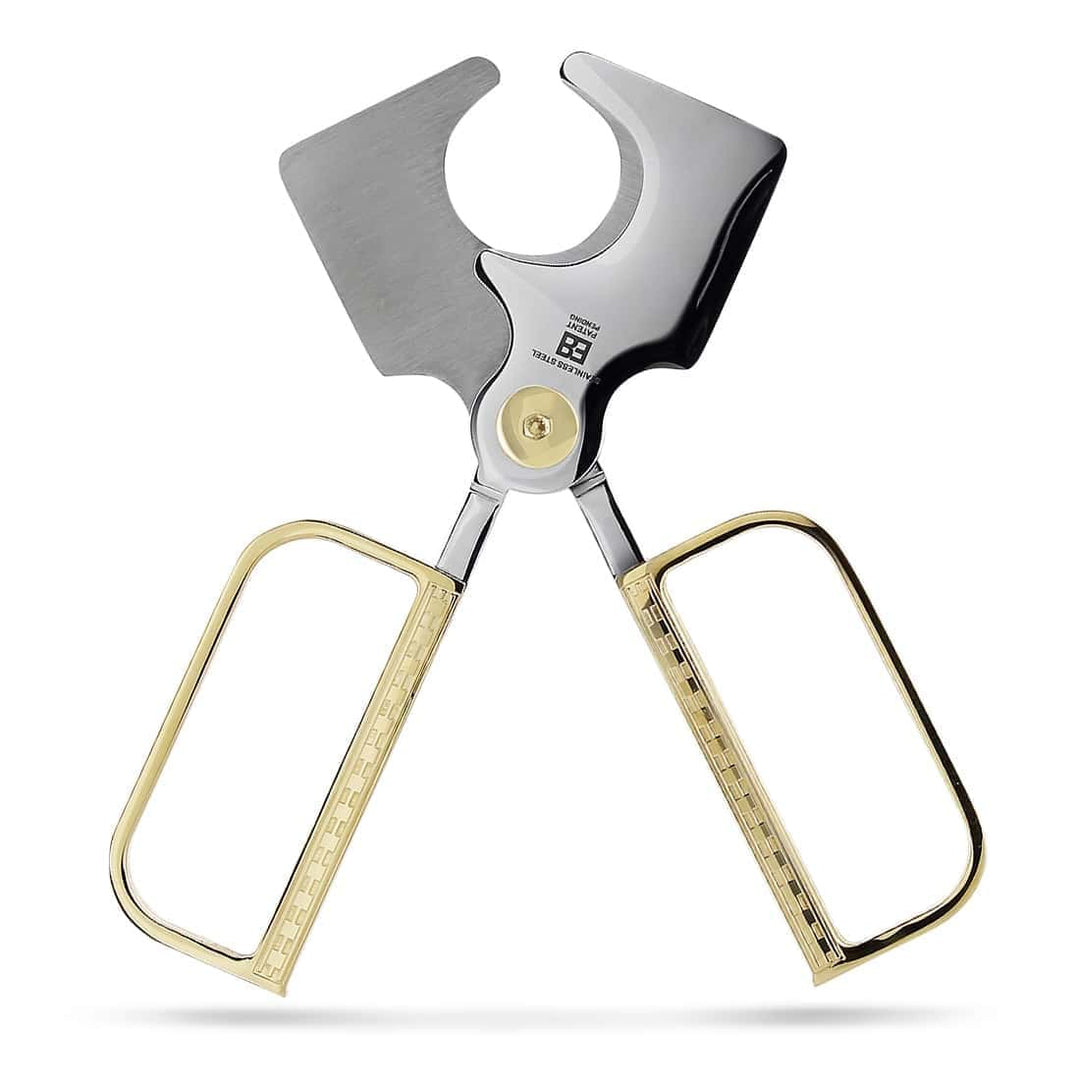 Elie Bleu Cigar Scissors Gold