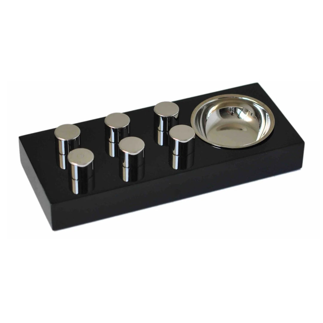 Elie Bleu Egoista Cigar Ashtray Fruit Black Sycamore