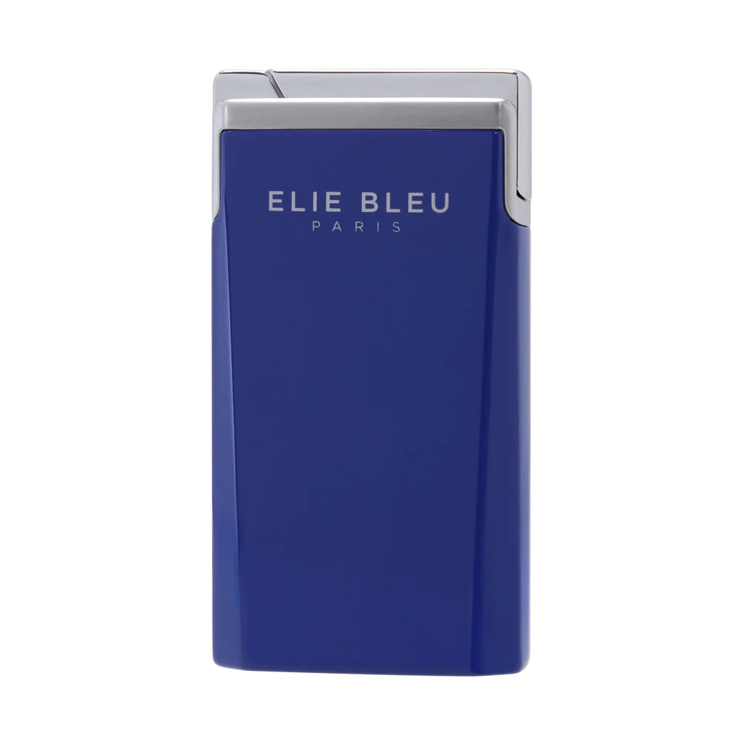 Elie Bleu J-15 Cigar Lighter Jet Flame Blue Lacquer