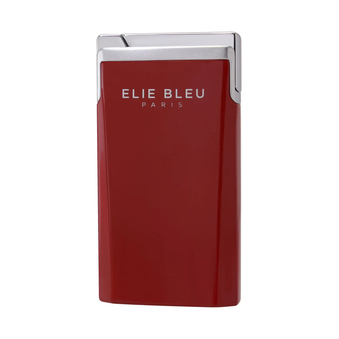 Elie Bleu J-15 Cigar Lighter Jet Flame Red Lacquer