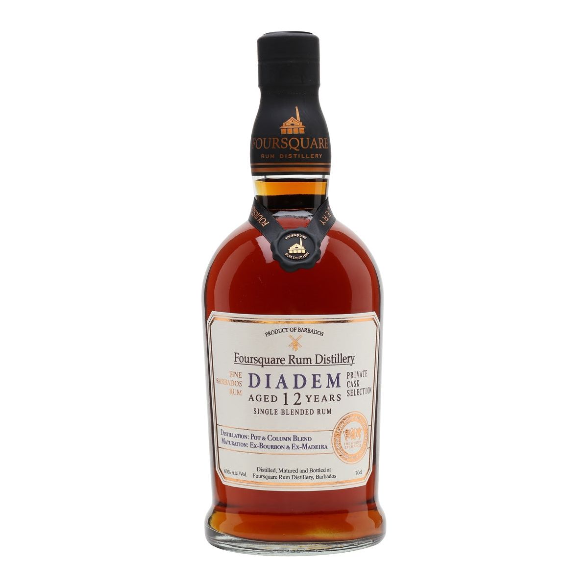 Foursquare Diadem 12 Years Old TWE Exclusive, rum, fine spirits, premium drinks