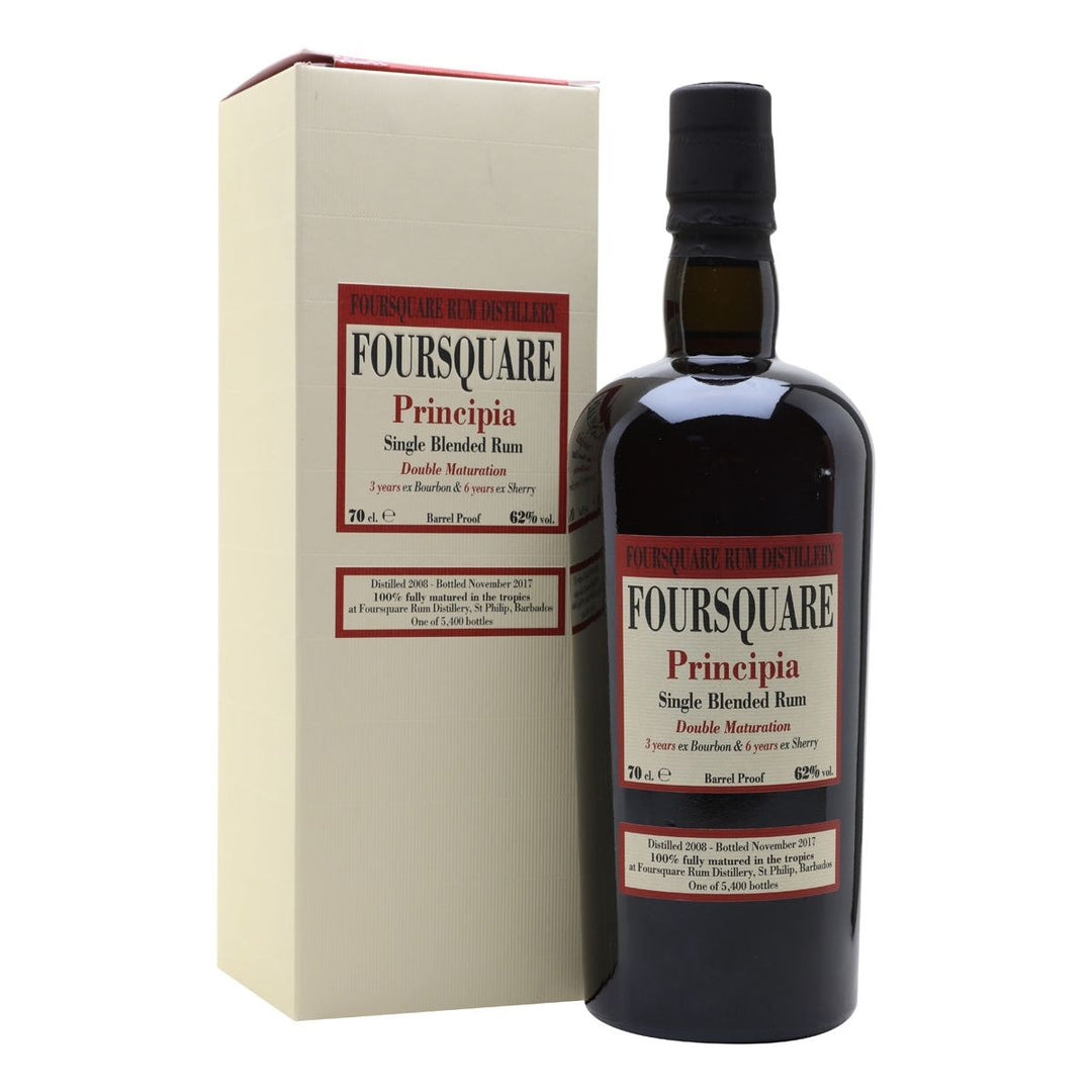 Foursquare Principia 2008 9 Year Old Rum, rum, fine spirits, premium drinks