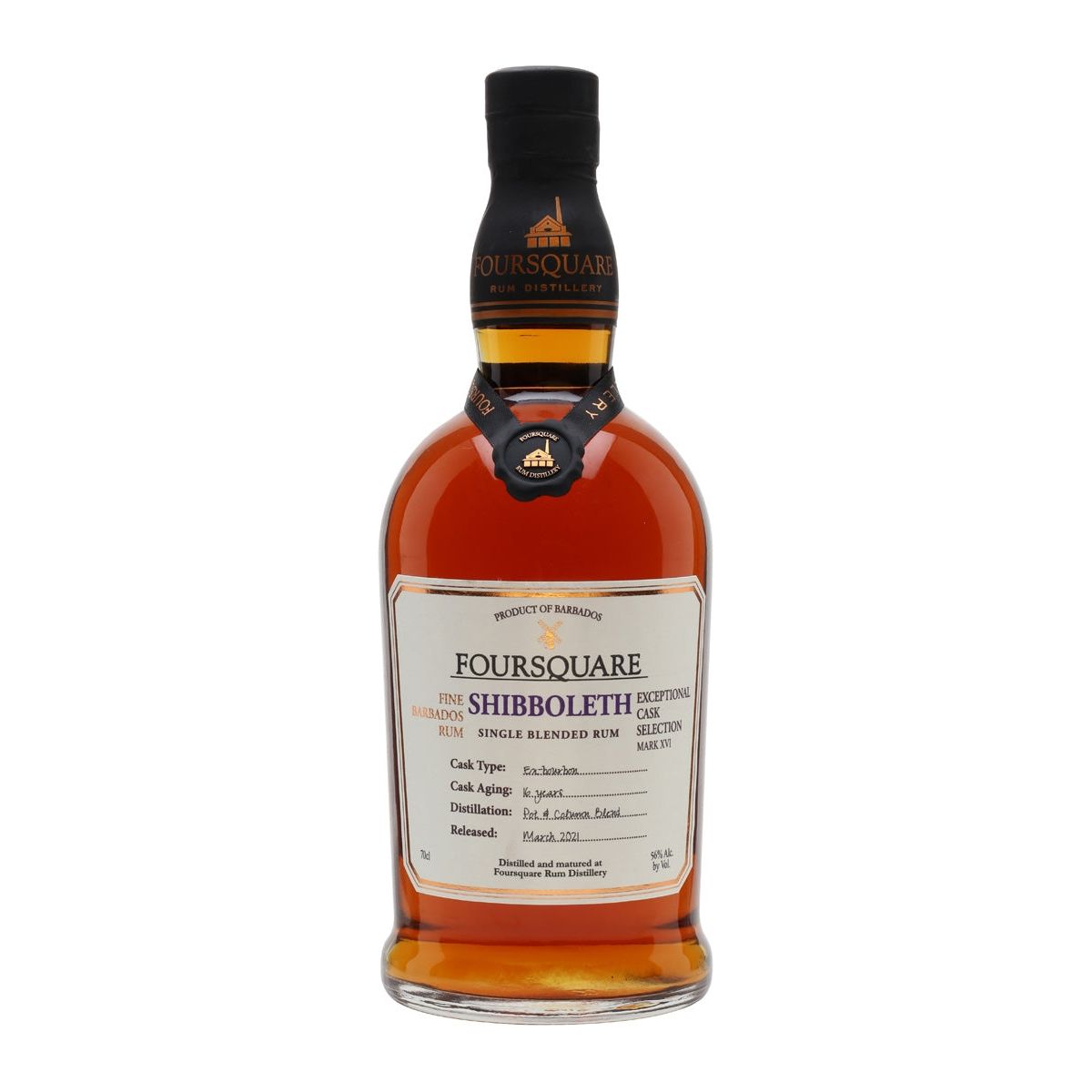Foursquare Shibboleth 16 year 56% 70cl, rum, fine spirits, premium drinks
