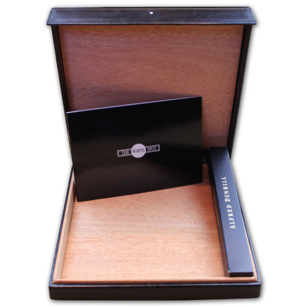 Dunhill White Spot Travel Humidor - Bulldog Brown (10 cigars)