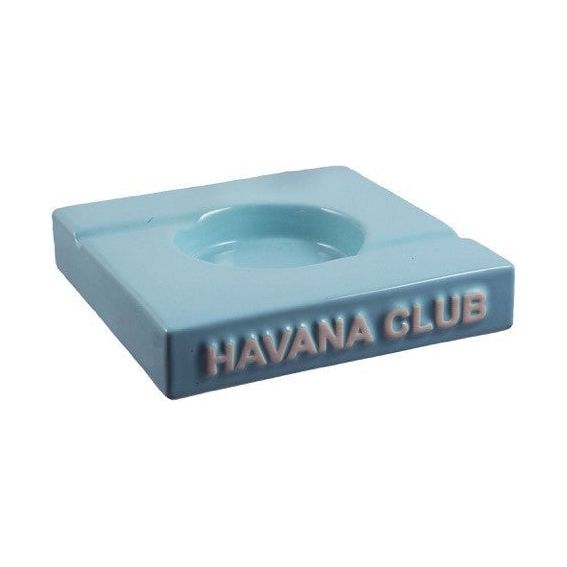 Havana Club Cigar Ashtray Caribbean Blue (El Duplo)