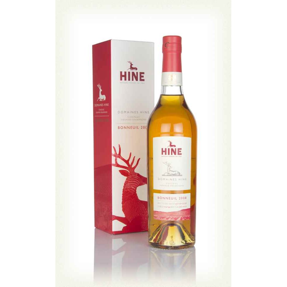 Hine Vintage Cognac Bonneuil 2008 - Bottle 329/450, vintage cognacs, premium drinks, fine spirits