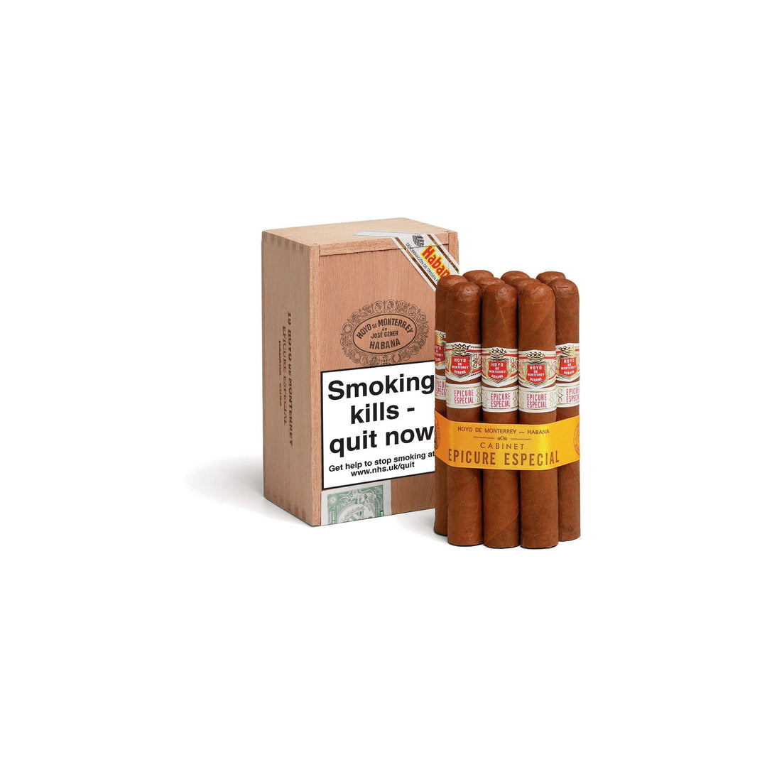 Hoyo De Monterrey Epicure Especial, cuban cigars, hand made cigars, box of 10
