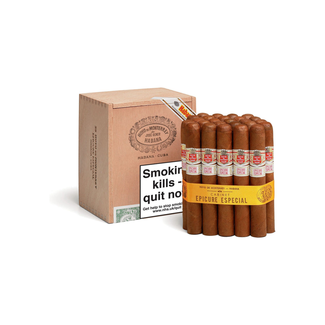 Hoyo De Monterrey Epicure Especial, cuban cigars, hand made cigars, box of 25