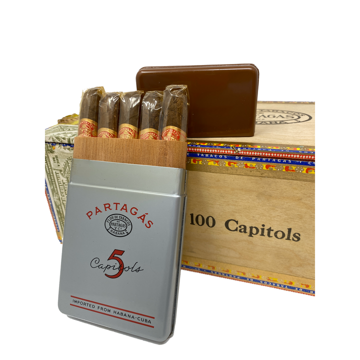 Partagas Capitols Tin of 5 1987