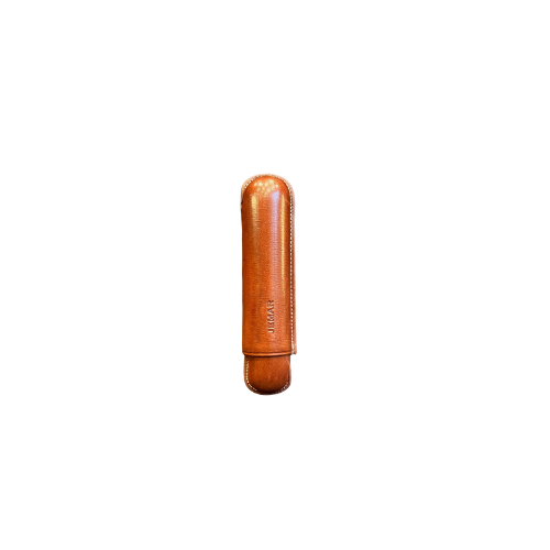 Jemar Leather Cigar Case Single Robusto Brown