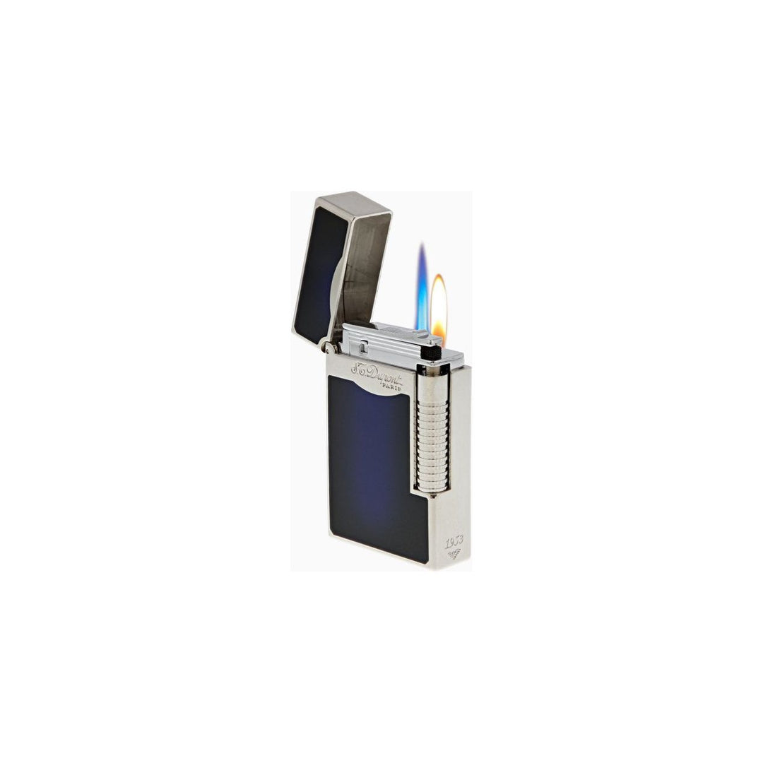 S.T. Dupont Le Grand Sunburst Blue Lighter