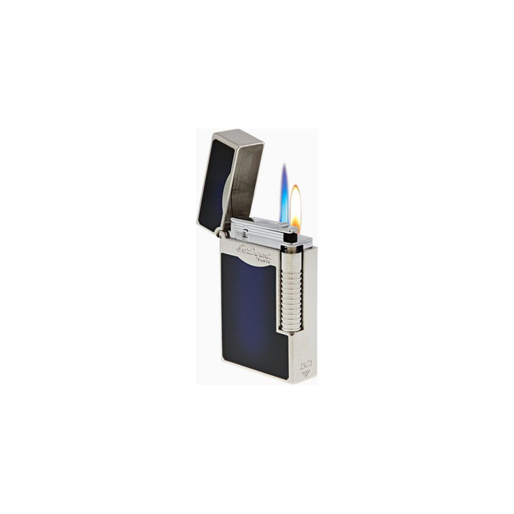 S.T. Dupont Le Grand Sunburst Blue Lighter