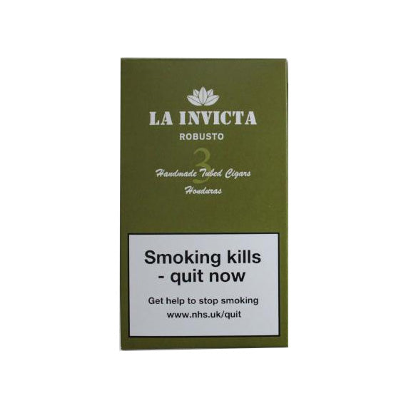 La Invicta Nicaraguan Robusto Tubos, hand made cigars, new world cigars, cheap cigars, pack of 3