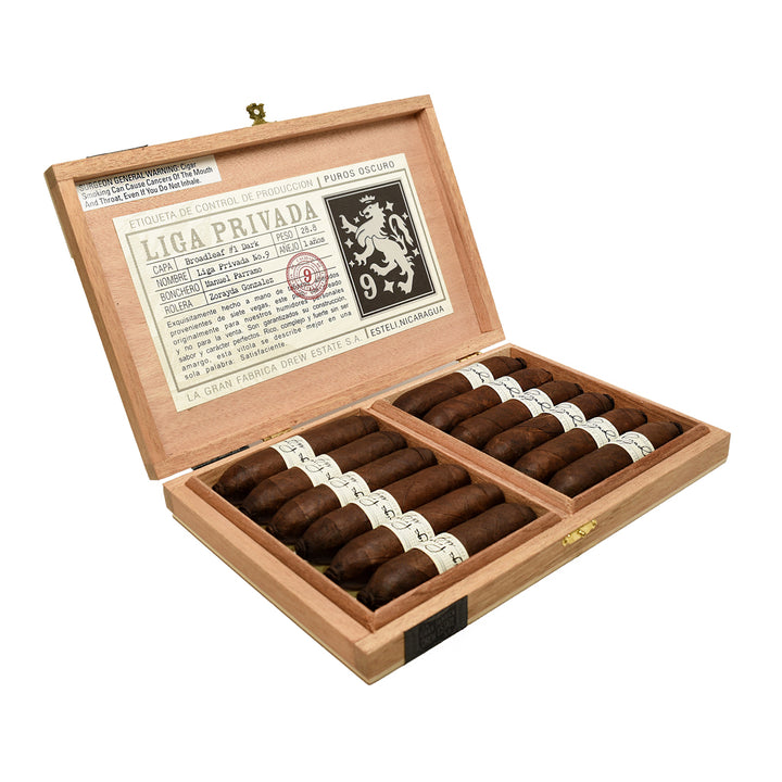 Drew Estate Liga Privada No9 Flying Pig, new world cigars, nicaraguan cigars, hand made cigars, box of 12