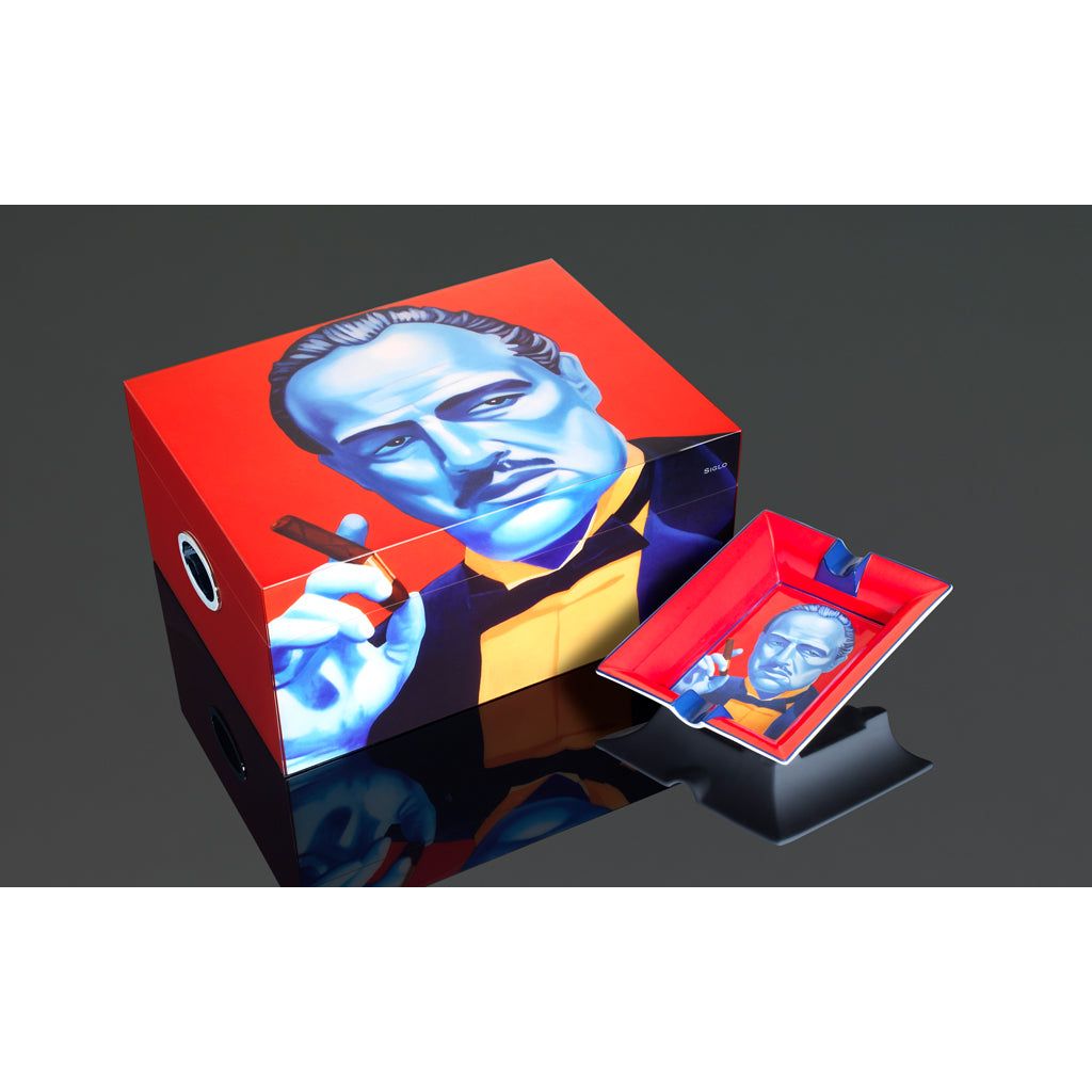 PCC Siglo Cigar Humidor Set Marlon Brando