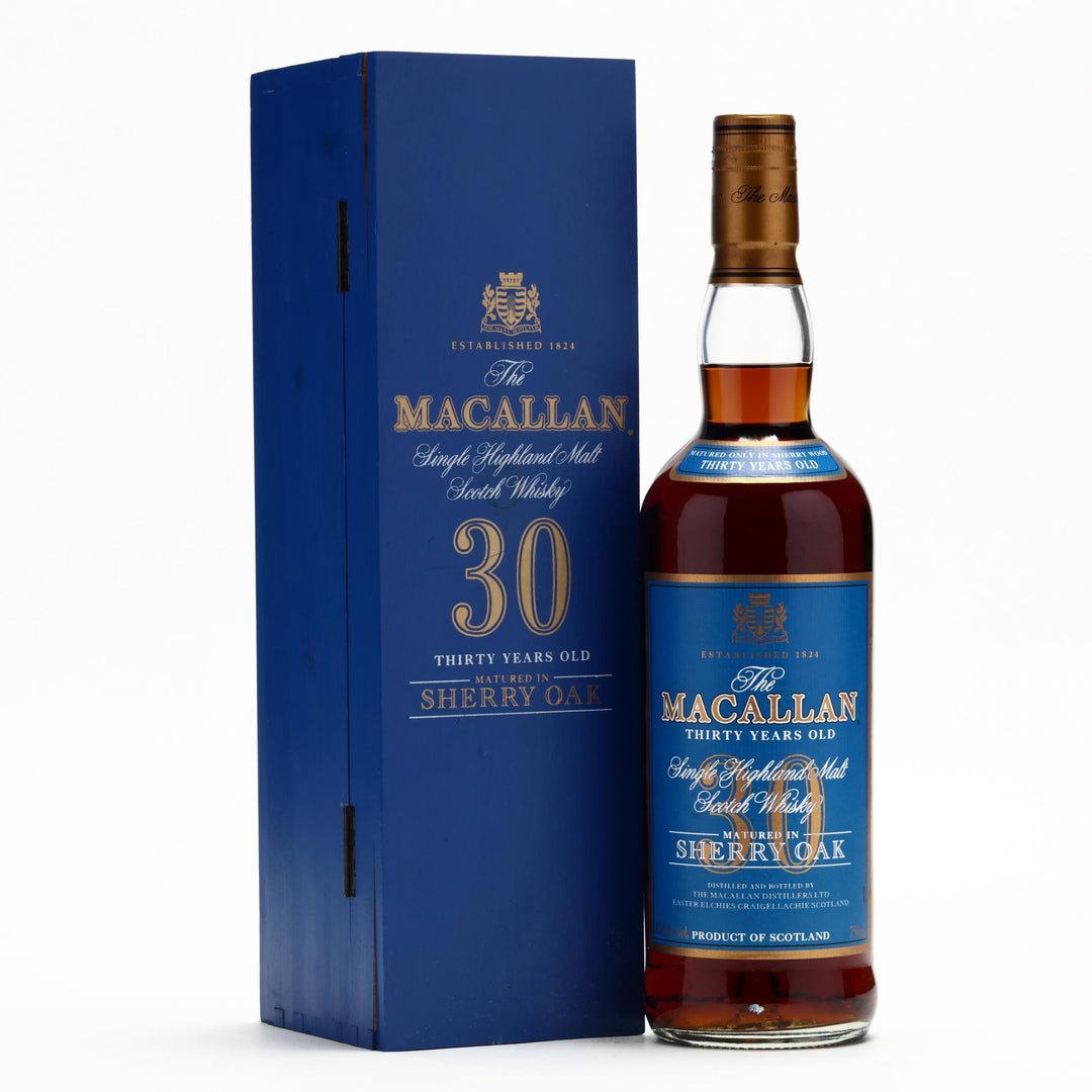 Macallan 30 Year Old / Sherry Oak / Blue Label Speyside Whisky