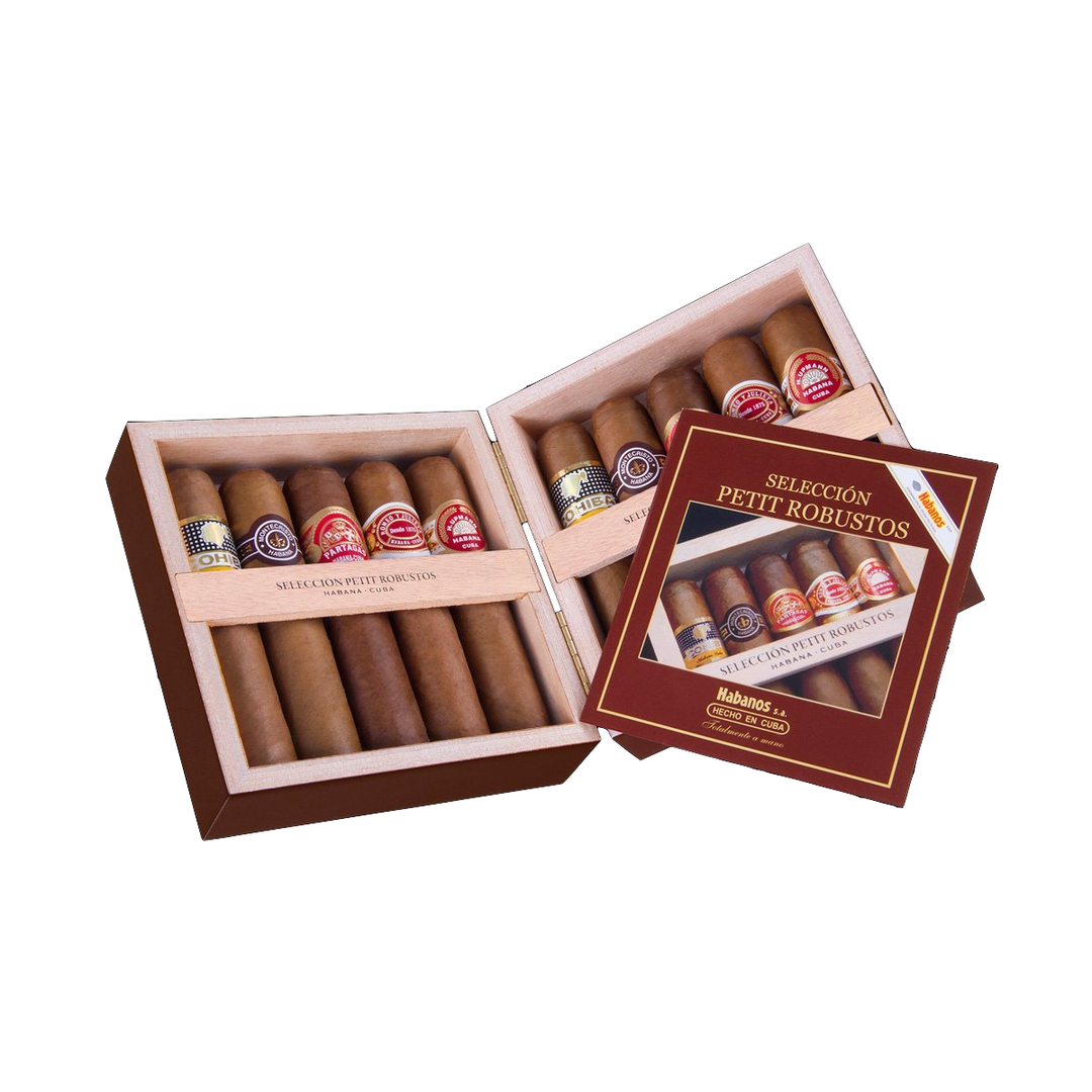 Mixed Petit Robusto, gift pack, hand made cigars, cuban cigars.