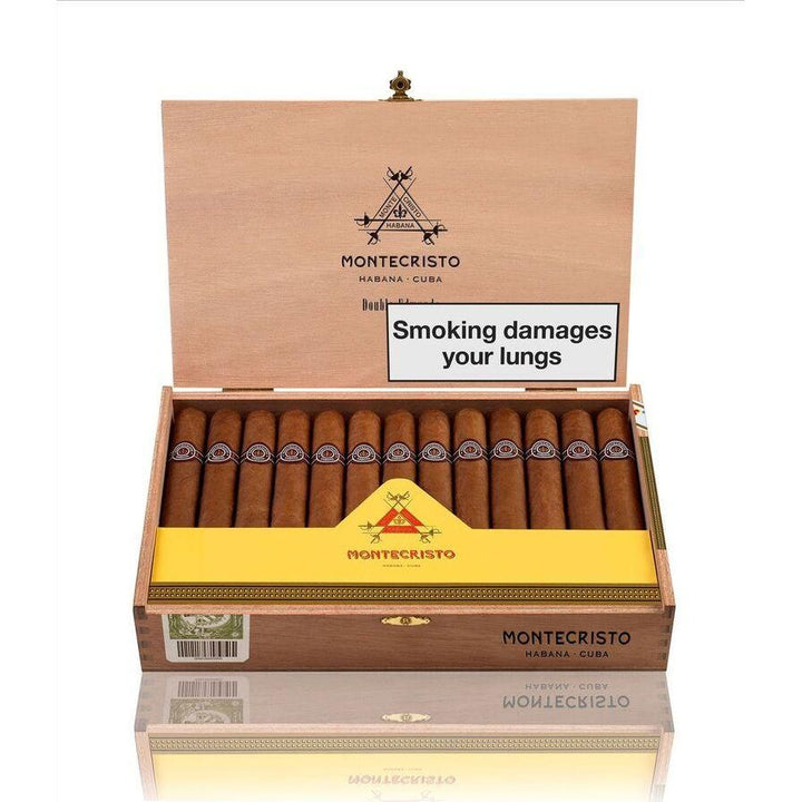 Montecristo Double Edmundo, cuban cigars, hand made cigars, box of 20