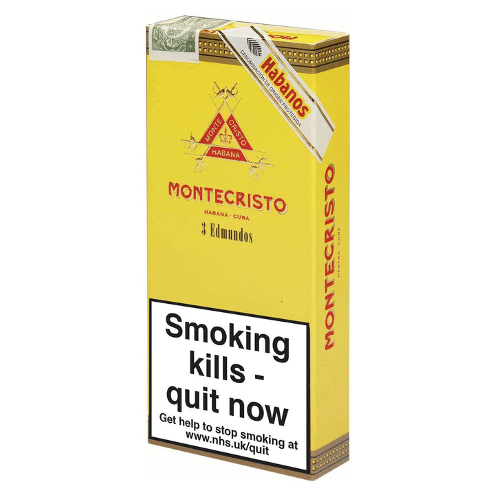 Montecristo Edmundo, cuban cigars, hand made cigars, pack of 3