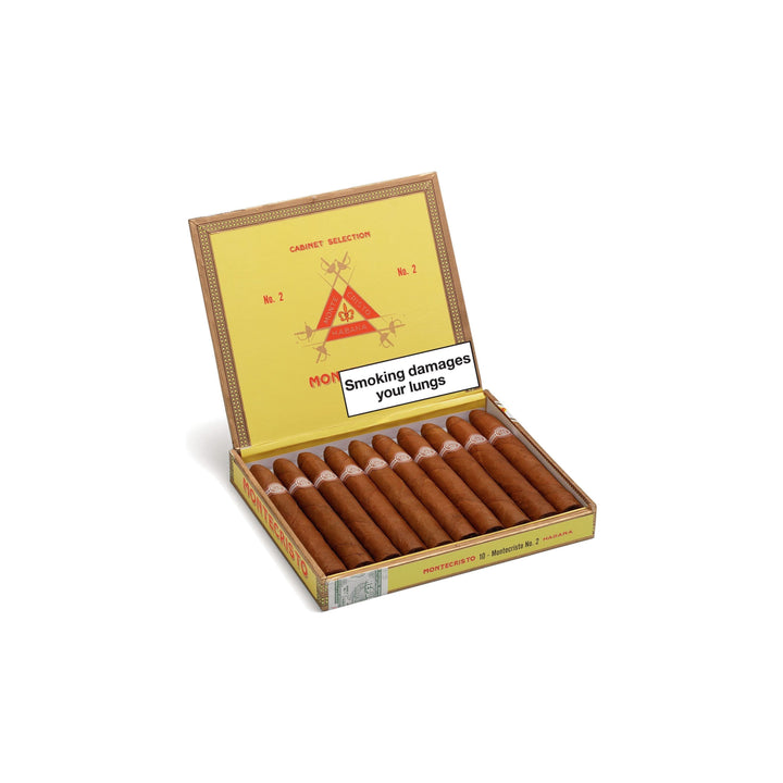 Montecristo No.2, cuban cigars, hand made cigar, box of 10