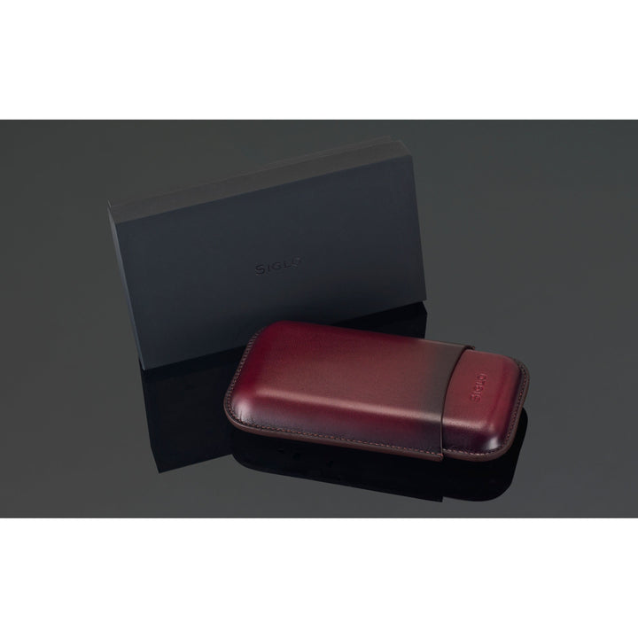 PCC Siglo Patina Cigar Case Purple 3 Fingers
