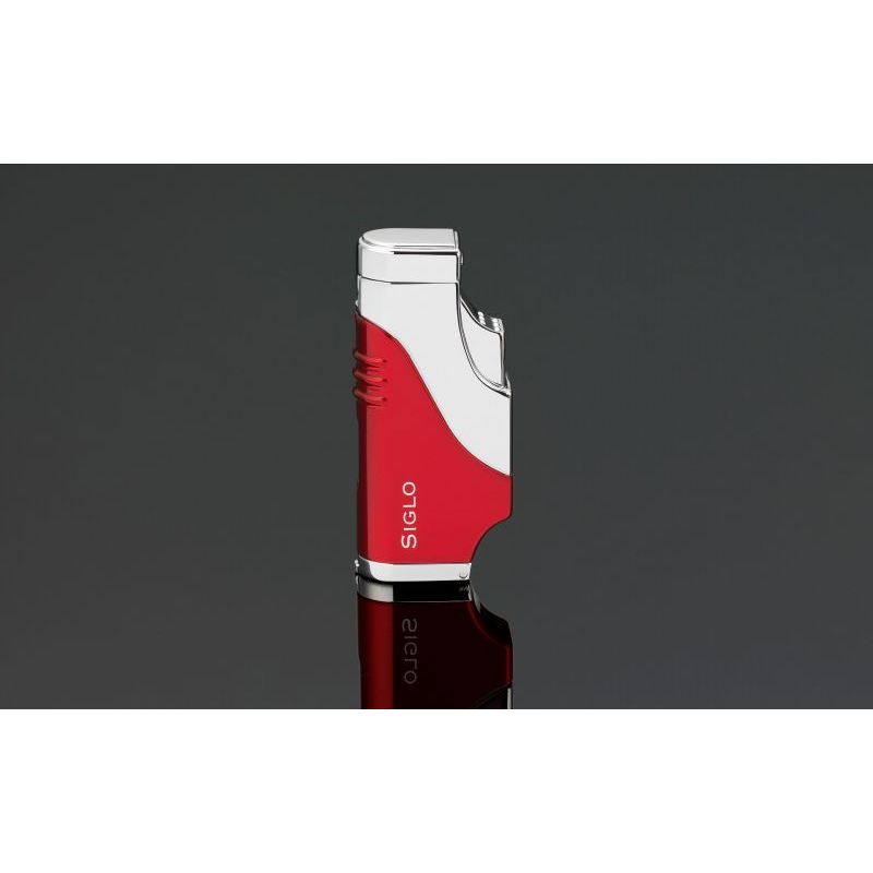 PCC Siglo Triple Flame Cigar Lighter Red
