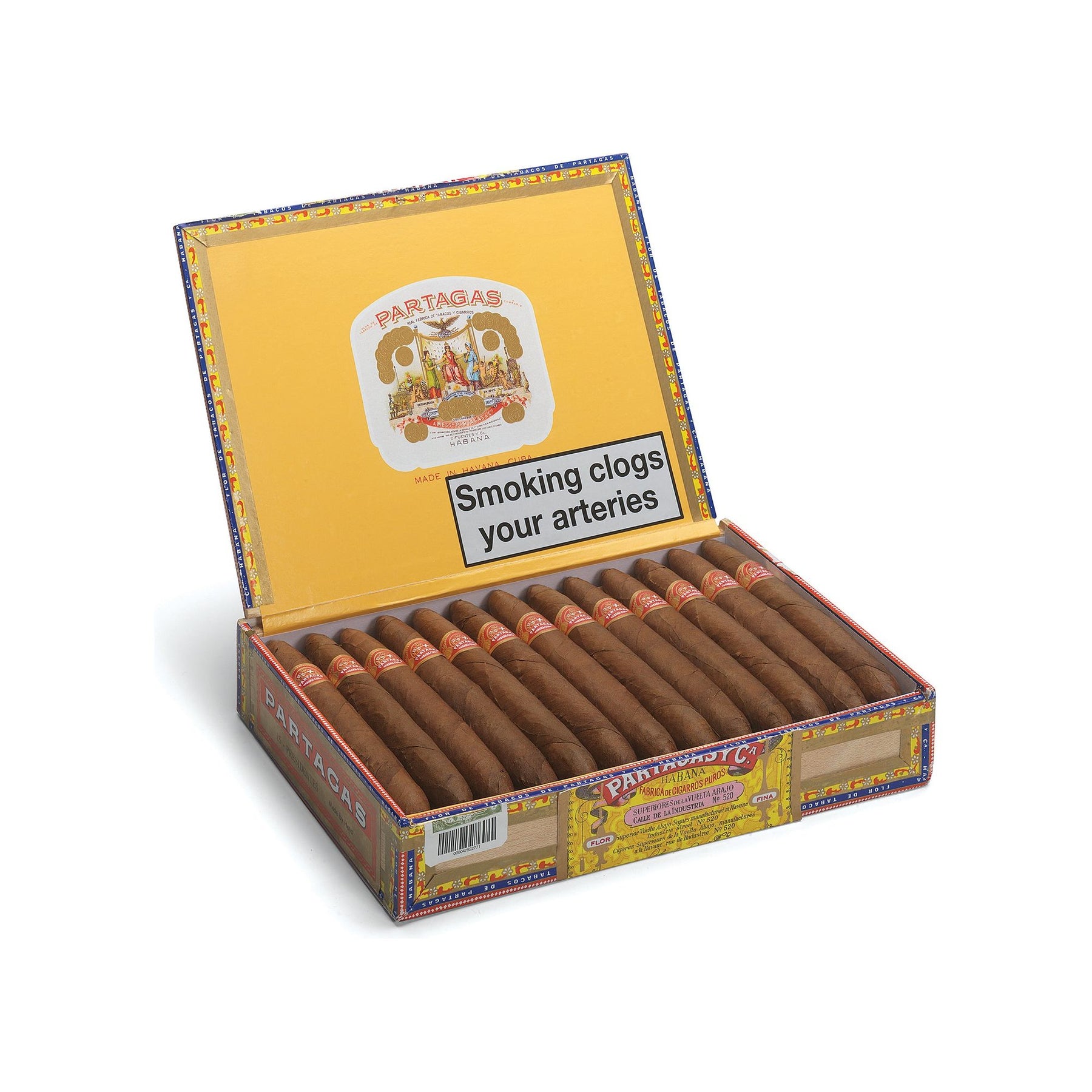 Partagas Presidente Cuban Cigar No6Cavendish