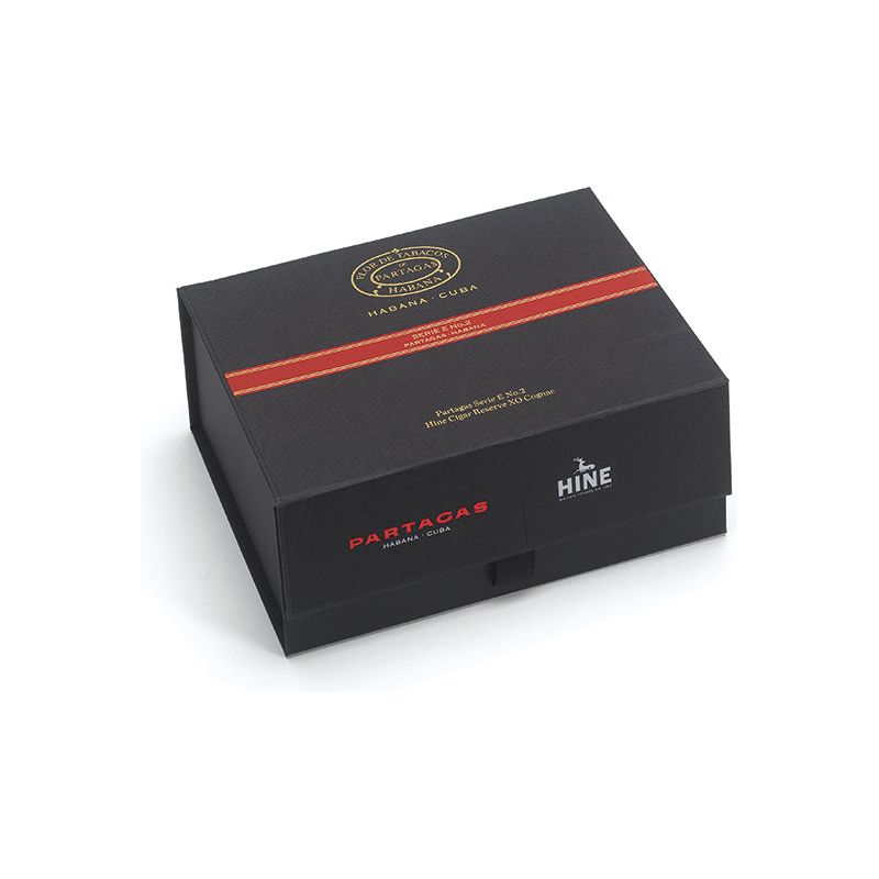 Partagas Serie E No.2 with Hine Cigar Reserva XO Cognac Gift Set