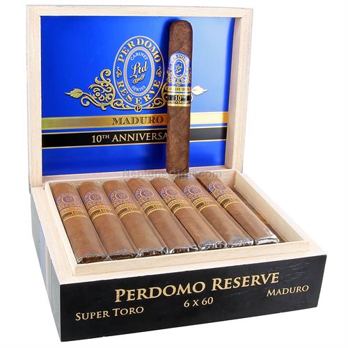 Perdomo Reserva 10th Anniversary Maduro Super Toro