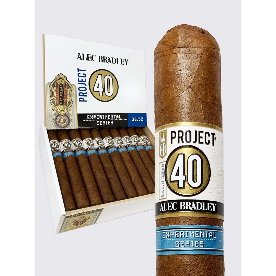 Alec Bradley Project 40 Robustos box