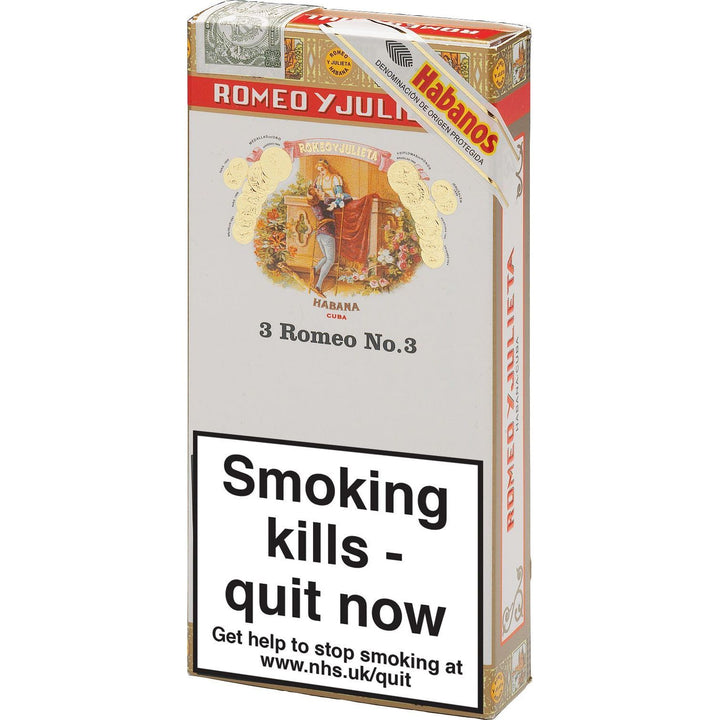 Romeo y Julieta No.3 Tubos