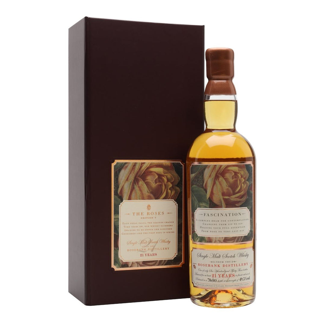 Rosebank 21 year Fascination Whisky