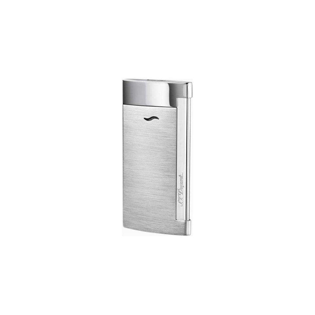S.T Dupont Slim 7 Brushed Chrome Finish Lighter